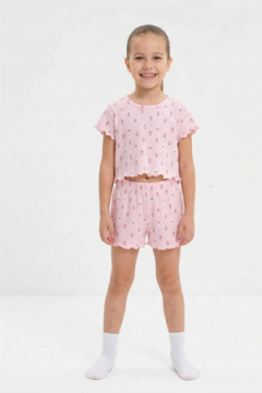 Пижама с шортами Пружинка топ с шортами 33069