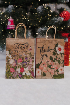 Набор крафт-пакетов подарочных 2 шт