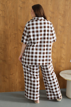 Костюм с брюками (К-02) больших размеров