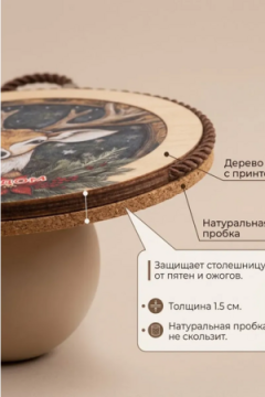 61471 Подставка под горячее С20, 17см