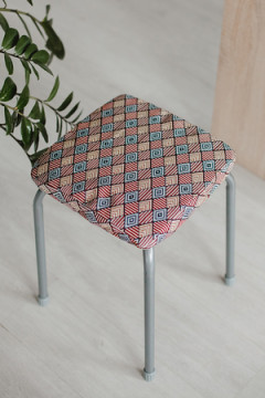 Подушка для мебели Сидушка на табурет квадратная