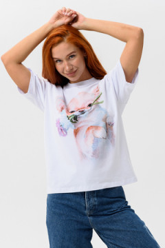 Футболка 8511 оверсайз