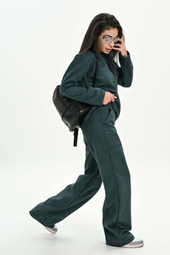 Брюки из мягкой эко замши