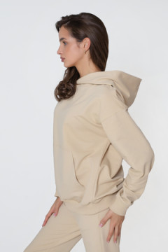 Худи оверсайз с капюшоном футер