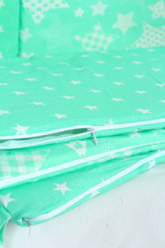 Бортик в кроватку Веселая мозаика