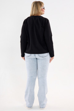 Лонгслив с отделкой