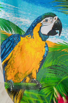 Полотенце Попугаи