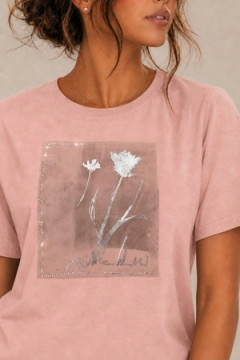 Футболка Нарядная Silver Bloom арт. 3092