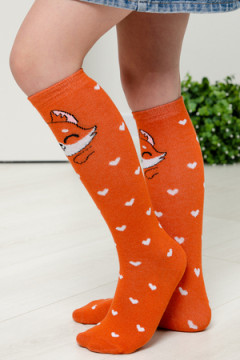 Детские гольфы Лисенок (набор 2 пары)