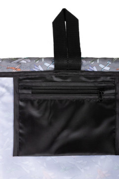 Мешок для обуви Самолеты серые