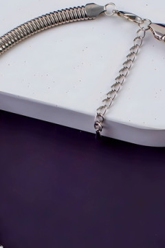 Чокер Дизайнерский Жгут, 8мм + Подарок, подарочная упаковка