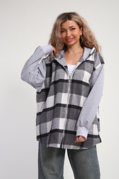 Рубашка толстовка на молнии женская РТЖКК-01