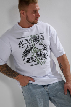 Футболка мужская 8507/1 оверсайз