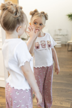 Пижама с брюками Флаффи