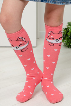 Детские гольфы Лисенок (набор 2 пары)