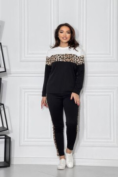 Костюм с брюками Леопард