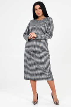 Костюм с юбкой 31788