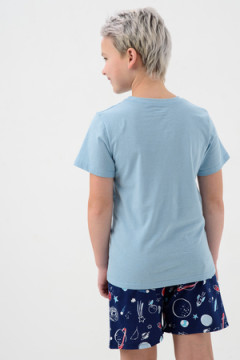 Пижама с шортами Невесомость детская короткий рукав с шортами