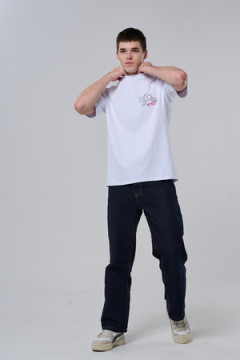 Футболка 8579 оверсайз