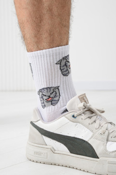 Носки стандарт Драматик кот (набор 2 пары)