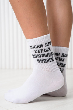 Носки стандарт Школьные будни (набор 2 пары)