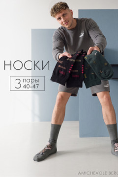 Носки мужские Армия (набор 3 пары)