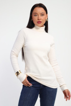 Водолазка женская с горлом теплая 32103