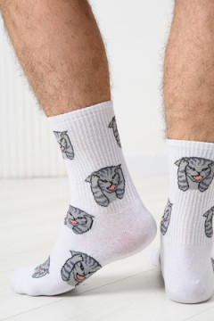 Носки стандарт Драматик кот (набор 2 пары)