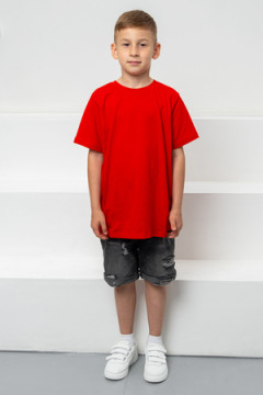 Детская футболка 7451 однотонная