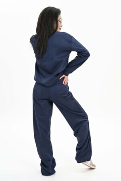 Свитшот из мягкой эко замши