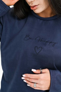 Свитшот из мягкой эко замши