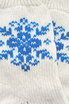 Носки шерстяные Снежинка