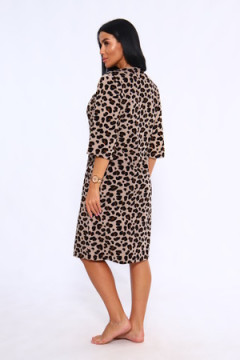 207 Халат женский велюр