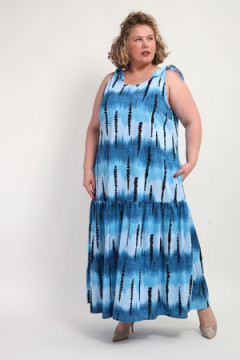 Сарафан летний длинный 002