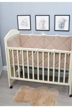 Бортик в кроватку для новорожденных стеганые