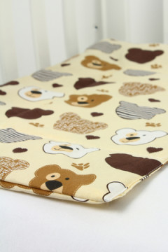 Подушка тонкая 40х60 арт. ПДТ/мишка топтышка