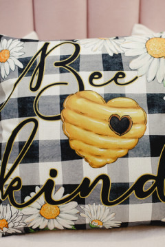 Наволочка декоративная декоративная 2шт рогожка Гном и Цветок