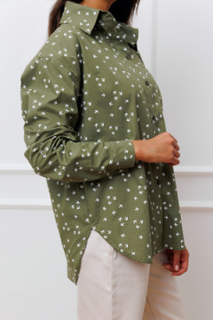 Рубашка Raposa с мелким принтом 301