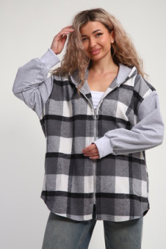 Рубашка толстовка на молнии женская РТЖКК-01