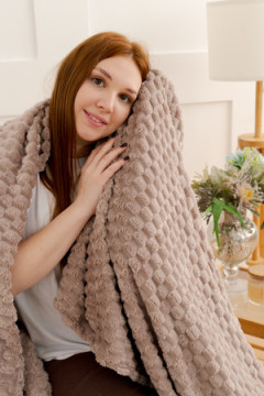 Плед Черепаха однотонный