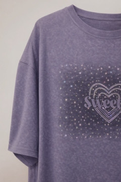 Футболка 6457 Crystal Heart