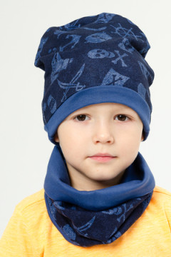 Комплект шапка и шарф Пират