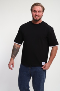 Футболка унисекс с обтачкой ФМЖ-01