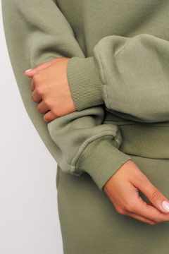 Свитшот худи оверсайз кофта с начесом 387KHK