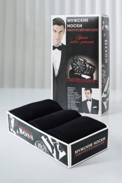 Носки стандарт Для него (набор 3 пары)