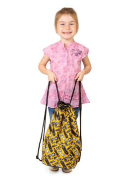 Мешок для обуви объемный Скейты