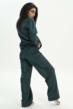 Брюки из мягкой эко замши