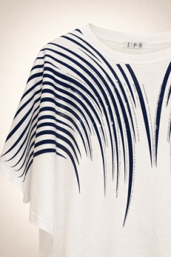 Футболка Нарядная Crystal Flow Luxe арт. F8003