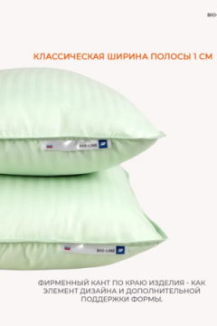 Наперник NP 50х70 на молнии для подушки Bio-Line, сатин, на молнии