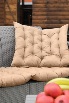 Подушка для мебели с завязками с 2 сторон PO52x60